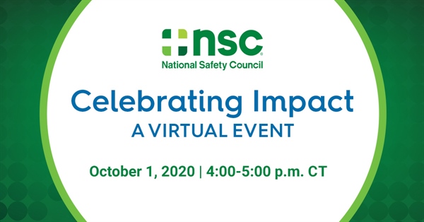 Join us for NSC Green Cross for Safety AwardsFuture Safety Leaders Invited to Attend the NSC's Green Cross for Safety Awards
